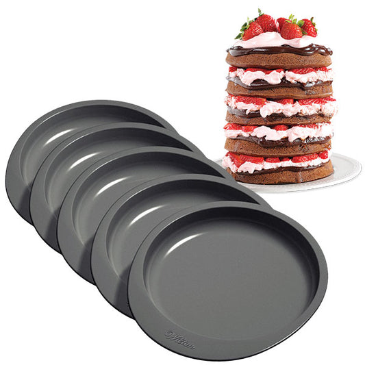 Wilton Easy Layers! 6 in. Cake Pan Set, 5 Pc. 2105-0112